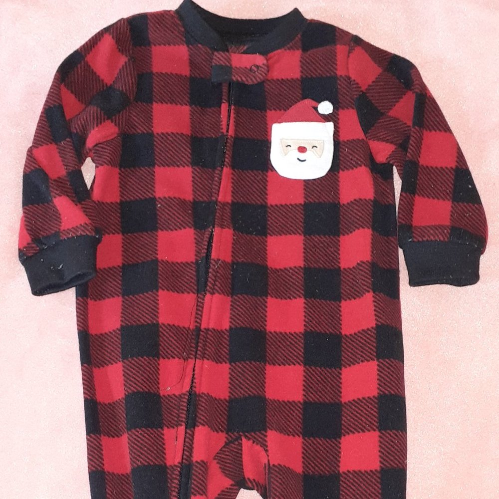 Carter's Christmas Footie 12mo